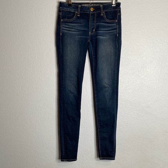 American Eagle Outfitters Denim - American Eagle hi rise dark wash jegging size 2